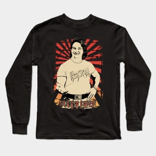 Roddy Piper Retro Vintage Aesthetic Long Sleeve T-Shirt